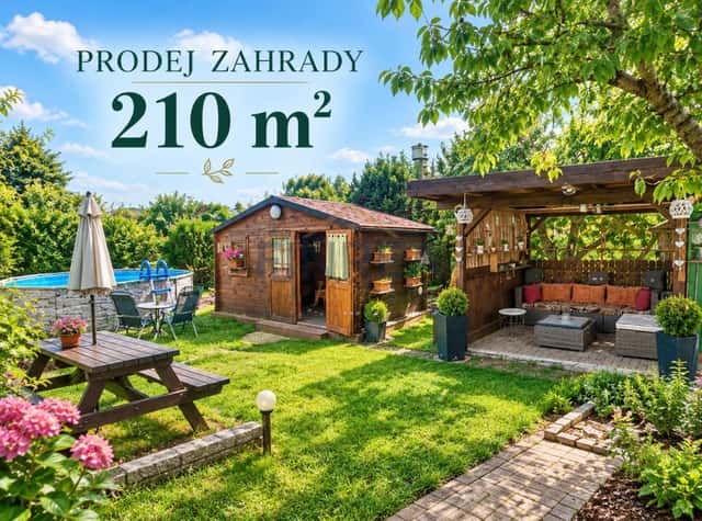 Prodej zahrady s chatou, 210 m2, Duchcov, Duchcov, okres Teplice