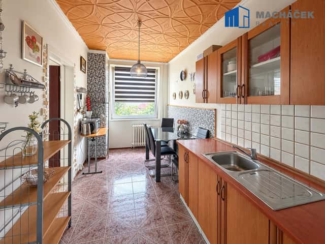 Byt 3+1+L, 78,02 m2, Teplice, ul. Masarykova třída 1602, Masarykova třída, Teplice – Trnovany