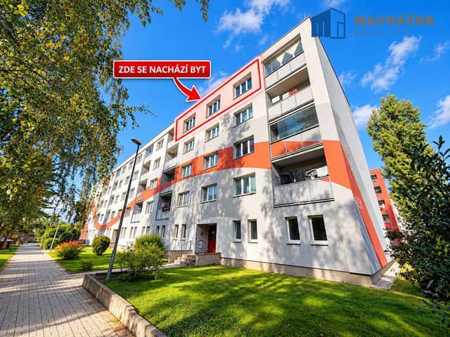 Prodej bytu 2+1, 54 m2, Duchcov, ul. V Domkách 1228/34., V Domkách, Duchcov, okres Teplice
