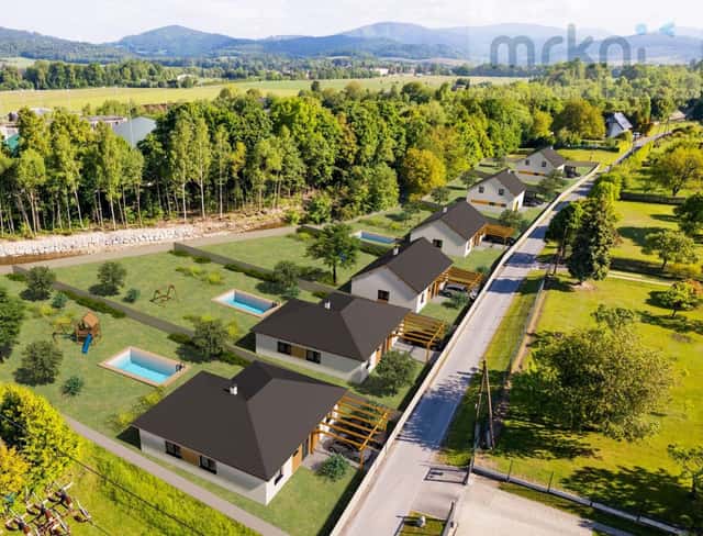 Stavební pozemek s projektem rodinného domu na klíč, Petrov nad Desnou, okres Šumperk