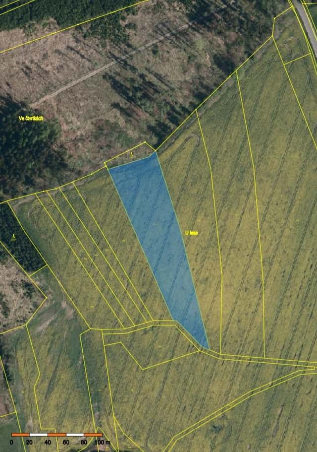 Zemědělská půda, orná půda, trvalý travní porost - 43.284 m2, Moravec, okres Žďár nad Sázavou