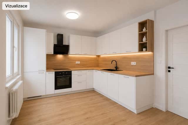 Výměna bytu. Prodej bytu 2+kk po rekonstrukci, Šumperská, Praha 9 – Letňany