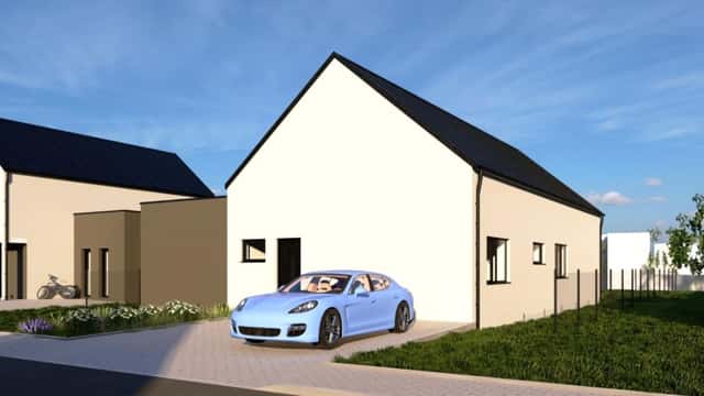 K prodeji parcely od 550 m2 do 750 m2 se stavbou domu, BUNGALOV 1, Šumvald, okres Olomouc