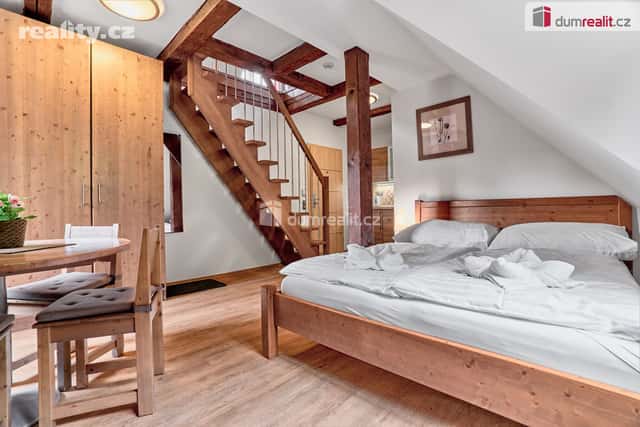Prodej byt 2+kk, 41 m², cihla, osobní, Merklín – Pstruží, okres Karlovy Vary
