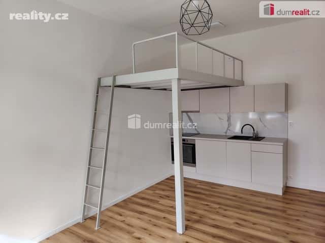 Pronájem byt 1+kk, 21 m², cihla, osobní, Zelená, Děčín – Staré Město