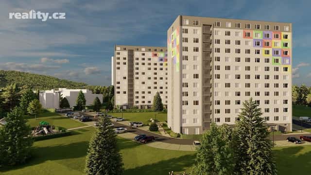 Prodej byt 1+kk, 20 m², panel, družstevní, Trmice, okres Ústí nad Labem