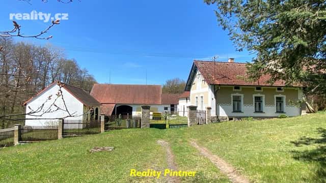 Prodej venkovské stavení 3+1, 100 m², pozemek 4.636 m², Mirovice – Ohař, okres Písek