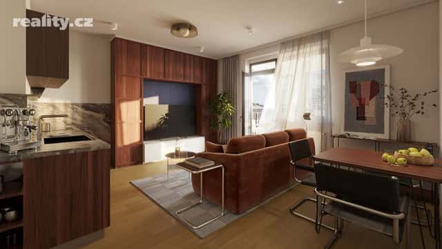 Prodej byt 1+kk, 32 m², cihla, osobní, Jana Želivského, Praha 3 – Žižkov