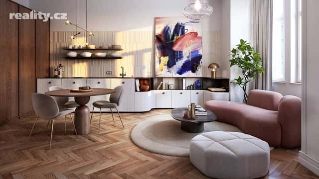 Prodej byt 4+kk, 138 m², cihla, osobní, Bělehradská, Praha 2 – Vinohrady