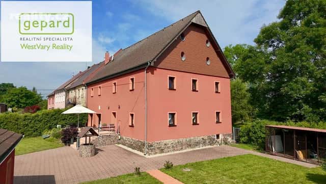 Prodej dům 380 m², pozemek 1.948 m², Ostrov – Mořičov, okres Karlovy Vary