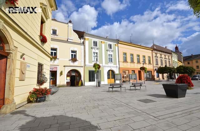 Prodej dům 307 m², pozemek 989 m², Masarykovo nám., Uničov, okres Olomouc