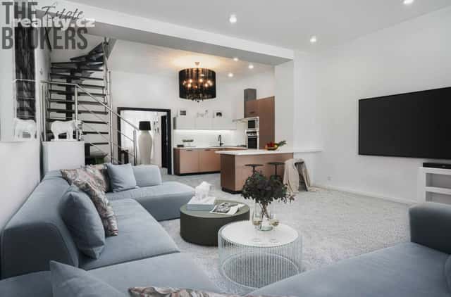 Pronájem byt 4+kk, 170 m², cihla, osobní, Holečkova, Praha 5 – Smíchov