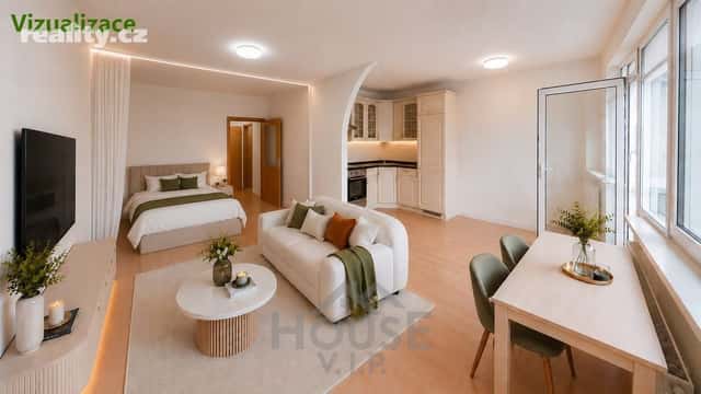 Prodej byt 1+kk, 45 m², osobní, Poděbradská, Praha 9 – Vysočany