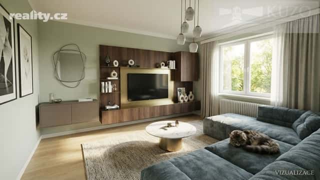 Prodej byt 2+1, 60 m², cihla, osobní, Politických vězňů, Příbram