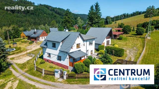 Prodej dům 158 m², pozemek 2.438 m², Polní, Tanvald, okres Jablonec nad Nisou