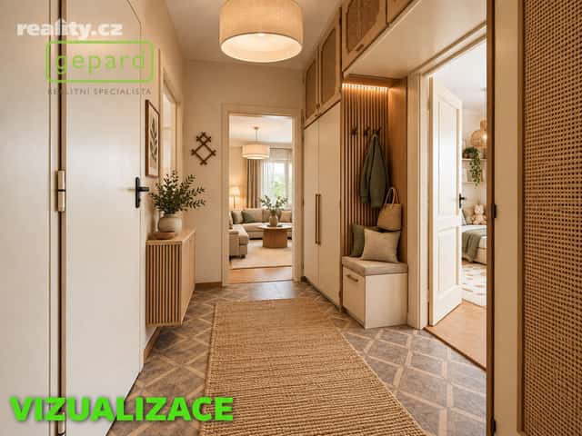 Prodej byt 3+1, 68 m², panel, osobní, ČSA, Chodov, okres Sokolov