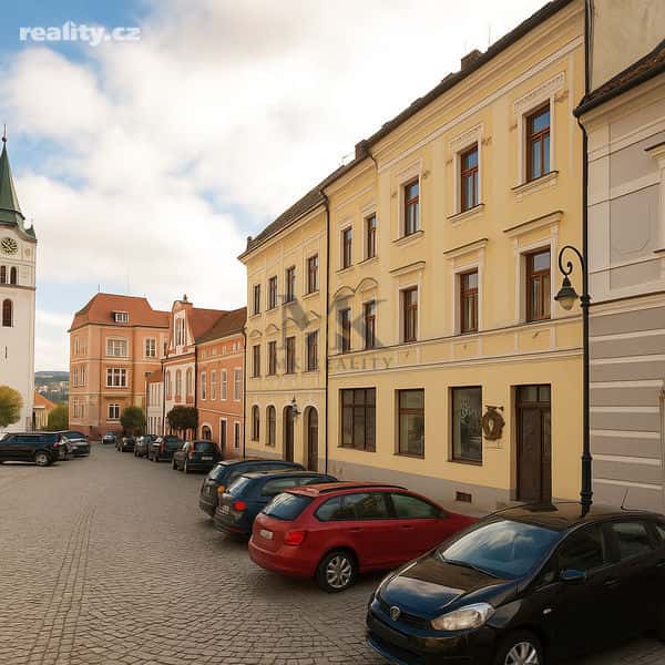 Pronájem byt 2+1, 68 m², cihla, osobní, Náměstí Svobody, Vimperk, okres Prachatice