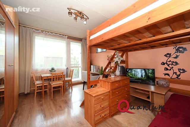 Pronájem byt 1+kk, 33 m², panel, družstevní, Rumburská, Praha 9 – Střížkov