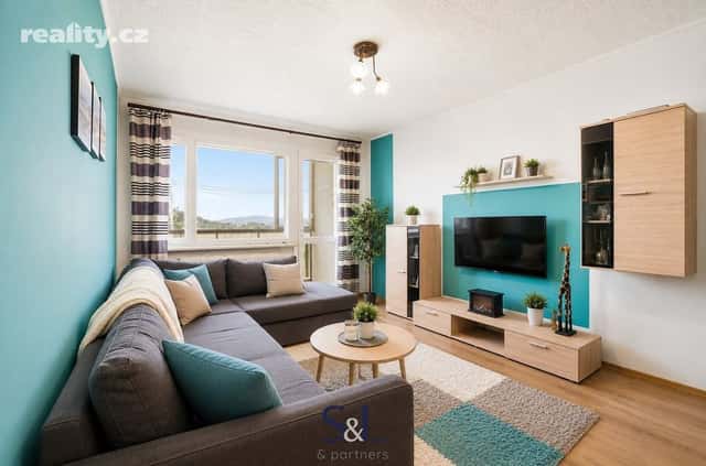 Prodej byt 4+1, 84 m², panel, osobní, 5. května, Česká Kamenice, okres Děčín