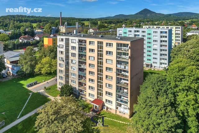 Pronájem byt 2+kk, 42 m², panel, osobní, Sídliště, Cvikov, okres Česká Lípa