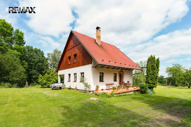 Prodej dům 150 m², pozemek 3.942 m², Blatce – Houska, okres Česká Lípa