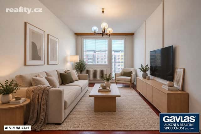 Prodej byt 2+1, 47 m², panel, osobní, Slancova, Praha 8 – Kobylisy