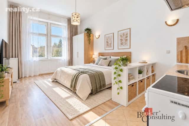 Pronájem byt 1+kk, 35 m², osobní, Mandysova, Nový Hradec Králové, okres Hradec Králové