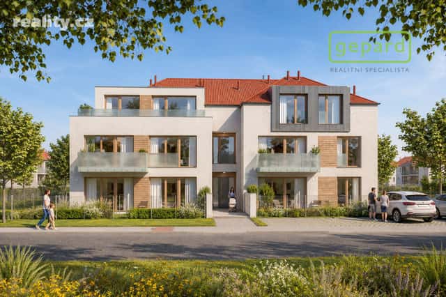 Prodej byt 3+kk, 69 m², cihla, osobní, Na Malé Růži, Drahelčice, okres Praha-západ