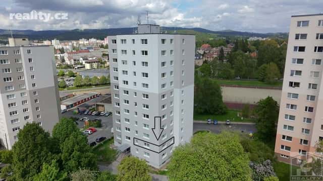 Pronájem byt 3+1, 59 m², družstevní, Jizerská, Jablonec nad Nisou