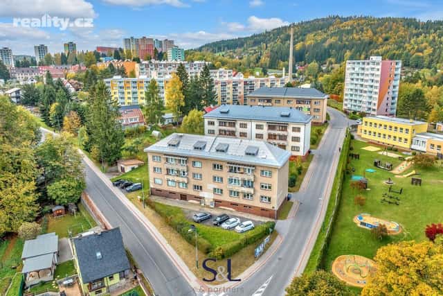 Prodej byt 1+1, 28 m², cihla, osobní, Radniční, Tanvald