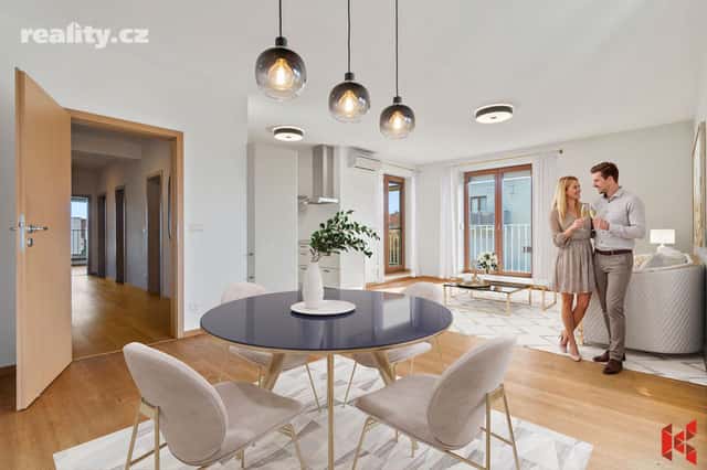 Prodej byt 3+kk, 103 m², cihla, osobní, Lomená, Zbuzany, okres Praha-západ