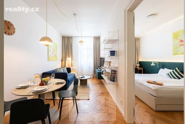 Pronájem byt 2+kk, 50 m², cihla, osobní, Velehradská, Praha 3 – Vinohrady