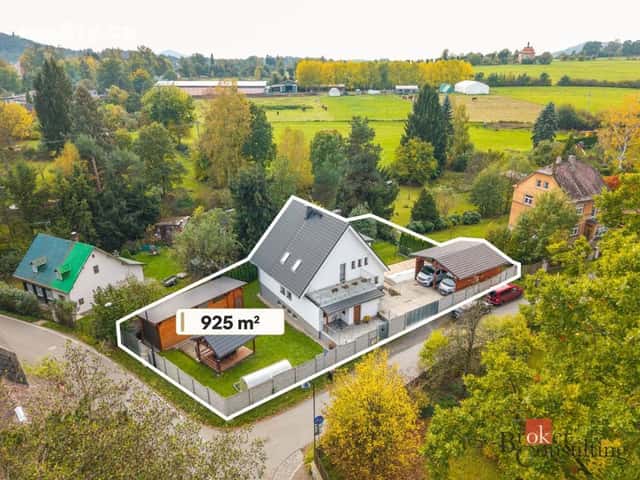 Prodej dům 279 m², pozemek 925 m², Polní, Sloup v Čechách, okres Česká Lípa