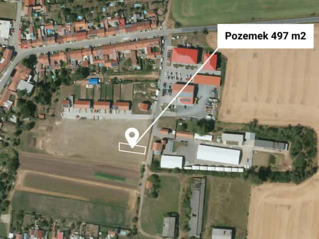 Pozemek na stavbu RD v Kobylnicích, Kobylnice, okres Brno-venkov