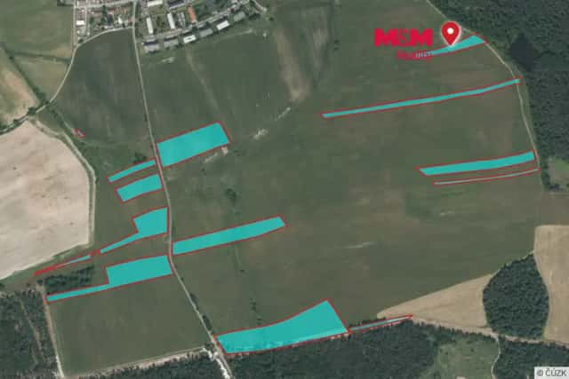 Prodej pole, 91817 m2, Líně, Líně, okres Plzeň-sever