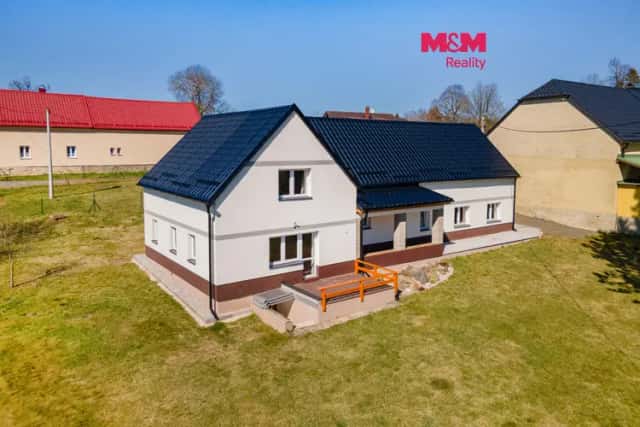 Prodej dvougeneračního domu 160 m2, Teplá - Šafářské Domky, Šafářské Domky, Teplá, okres Cheb