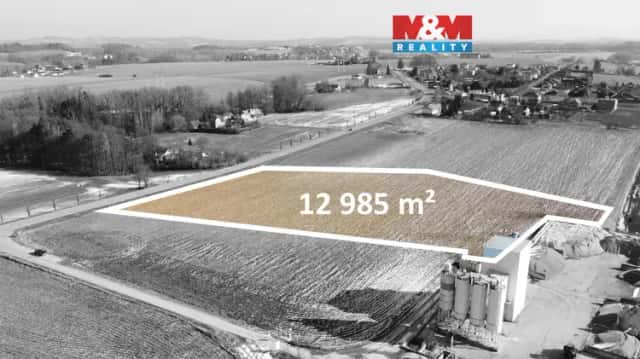 Prodej komerčního pozemku ve Vojkovicích 3.561 m2, Vojkovice, okres Frýdek-Místek