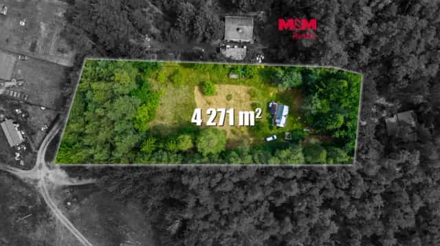 Prodej pozemku k bydlení, 4242 m2,Tišice, Tišice, okres Mělník