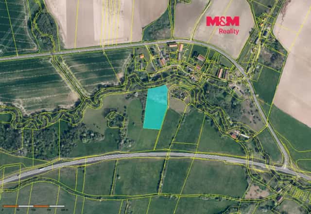 Prodej louky, 2125 m2, Kravaře v Čechách, část obce Sezímky, Kravaře, okres Česká Lípa
