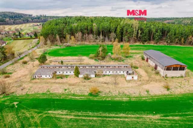 Prodej zemědělského objektu, 9558 m2, Všemyslice, Všemyslice, okres České Budějovice