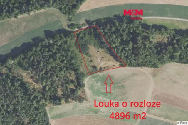 Prodej louky, 4896 m2, Hradiště, Hradiště