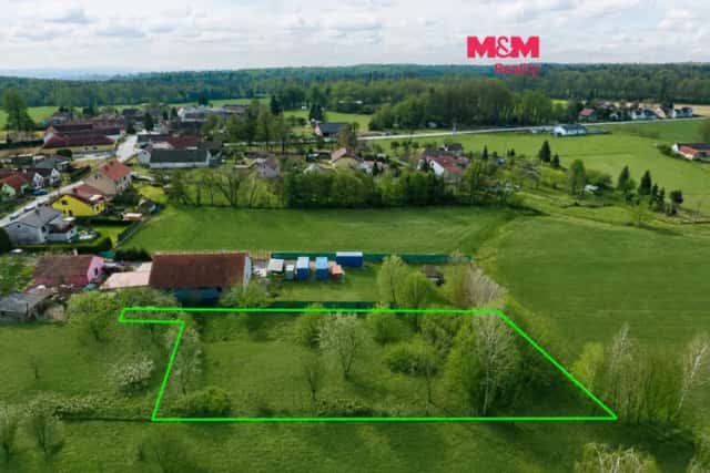 Prodej pozemku k bydlení, 1727 m2, Trocnov, Borovany, okres České Budějovice