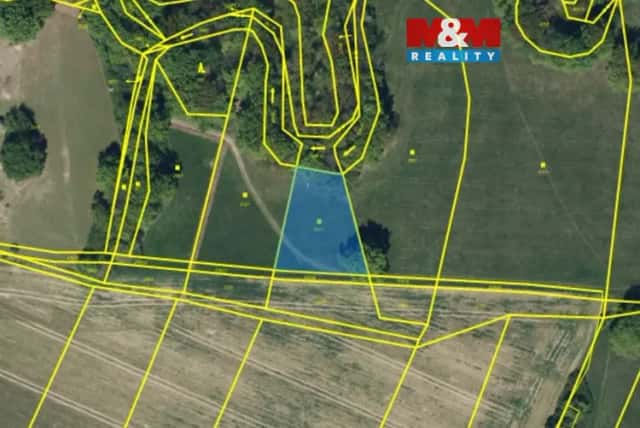 Prodej louky, 818,5 m2, Pardubice - Nemošice, Pardubice