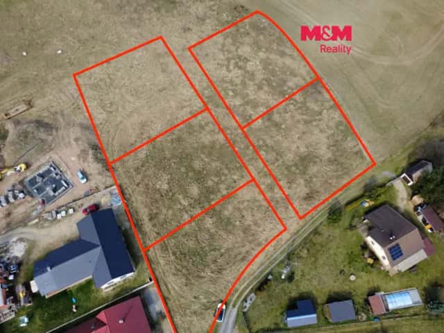 Prodej souboru pozemků 4449 m2 k bydlení, Mokrovraty, Mokrovraty, okres Příbram