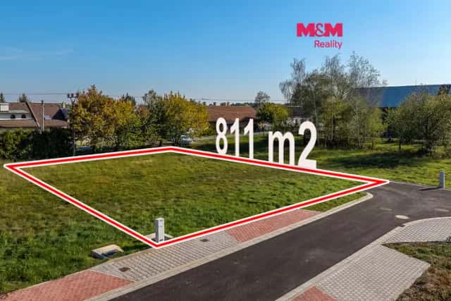Prodej pozemku k bydlení, 811 m2, Hrobice, Hrobice, okres Pardubice