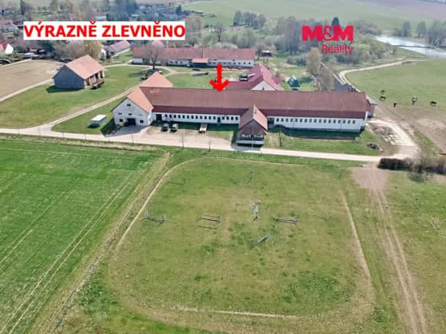 Prodej výrobního objektu, 1393 m2, Bořetín, Bořetín, okres Pelhřimov