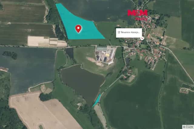 Prodej pole, 68442 m2, Kasejovice - Řesanice, Kasejovice, okres Plzeň-jih