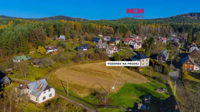 Prodej pozemku k bydlení, 1537 m2, Rynoltice, Rynoltice, okres Liberec