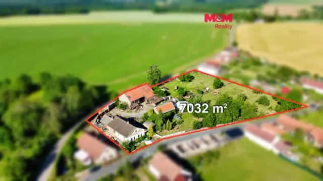 Prodej rodinného domu s pozemkem, 7032 m2, Žleby - Zehuby, Žleby, okres Kutná Hora