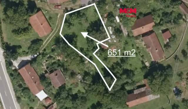 Prodej pozemku k bydlení, 651 m2, Luhačovice, Luhačovice, okres Zlín